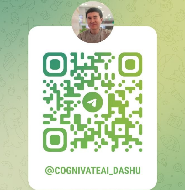 Telegram @COGNIVATEAI_DASHU